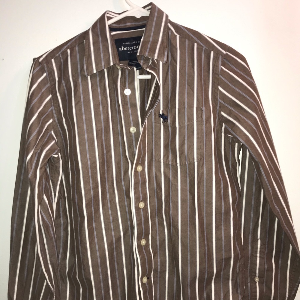 NWOT Abercrombie Boys Button Down
